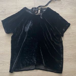 Madewell velvet tee